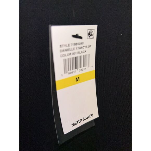 Danielle Bernstein X Macys Sp Black Sz M Shirt - Picture 6 of 6